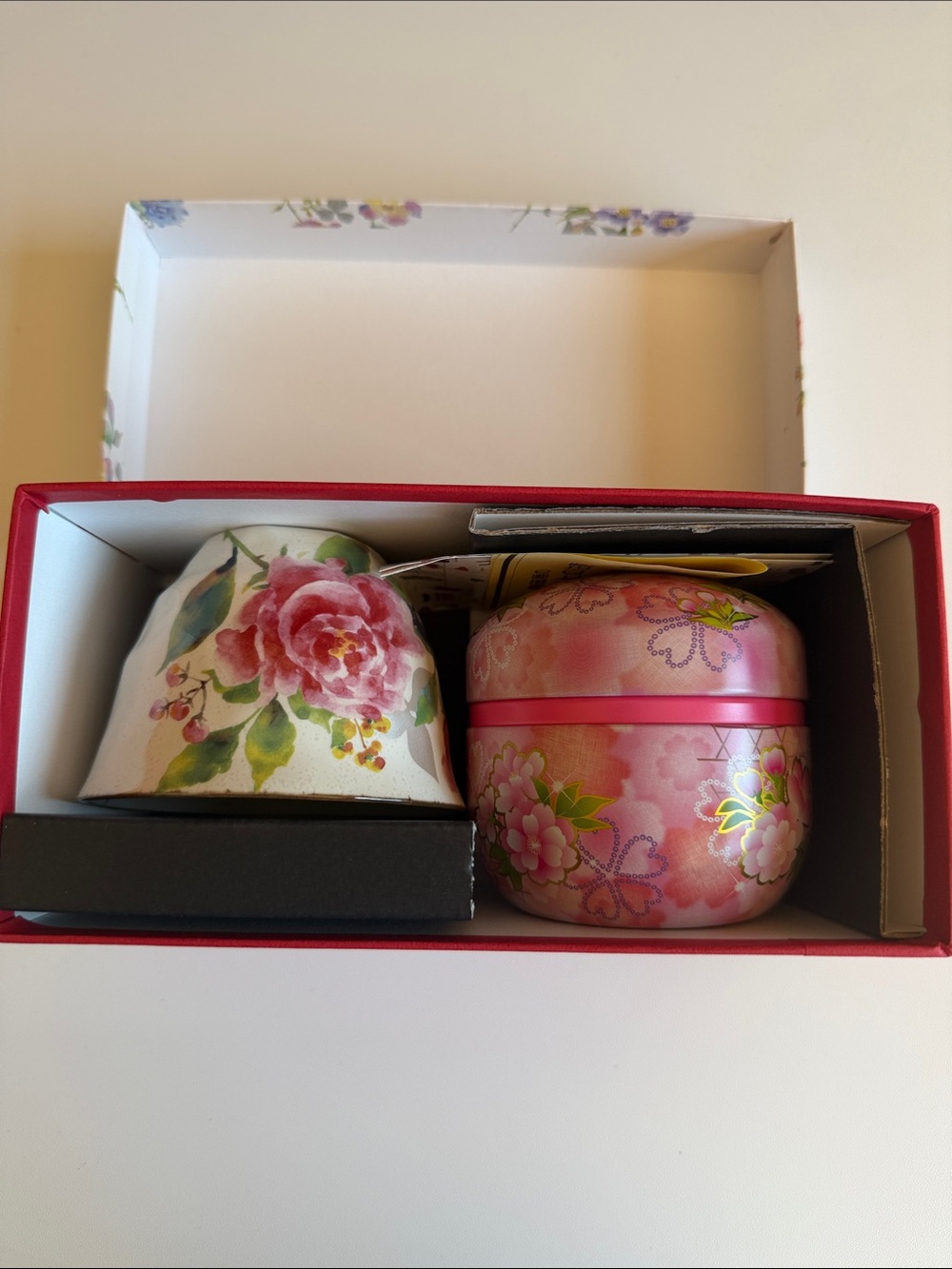 Japanese Tea Set - Cup and Tea Container